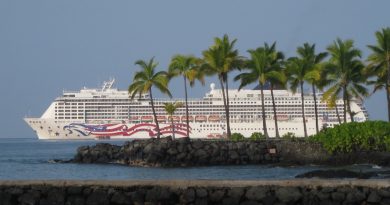 Pride of America retrasa regreso a Honolulu debido a un huracán
