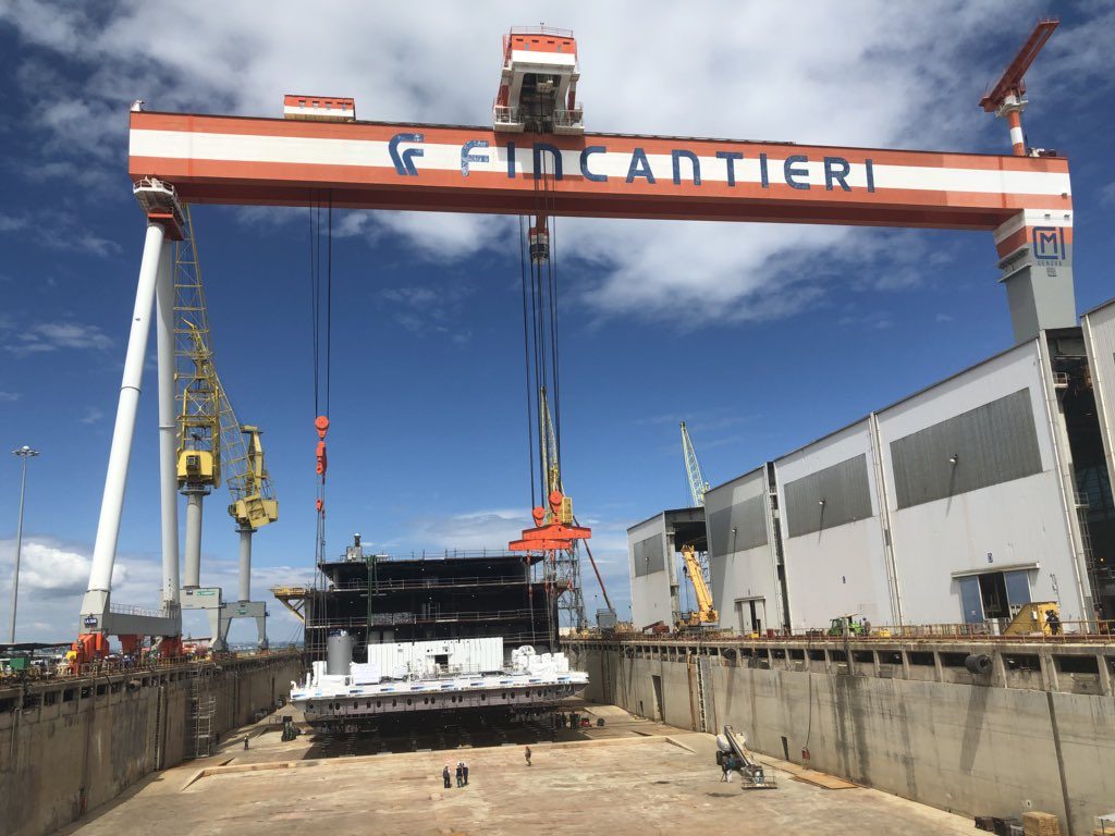 Fincantieri y Viking firman contrato para construir nuevos cruceros