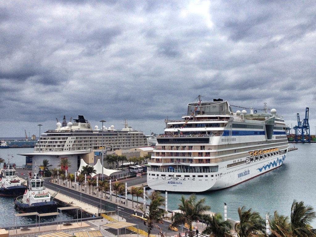 Cruceros sustentan cifras positivas de atención de pasajeros en Las Palmas
