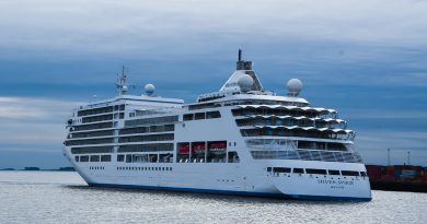 Puerto de Dover recibe escala inaugural del Silver Spirit