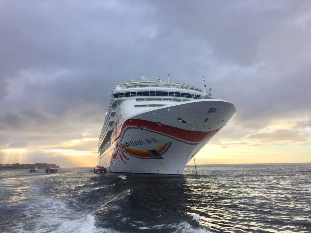 Canadá: Norwegian Sun cancela escala en Sydney por condiciones meteorológicas adversas