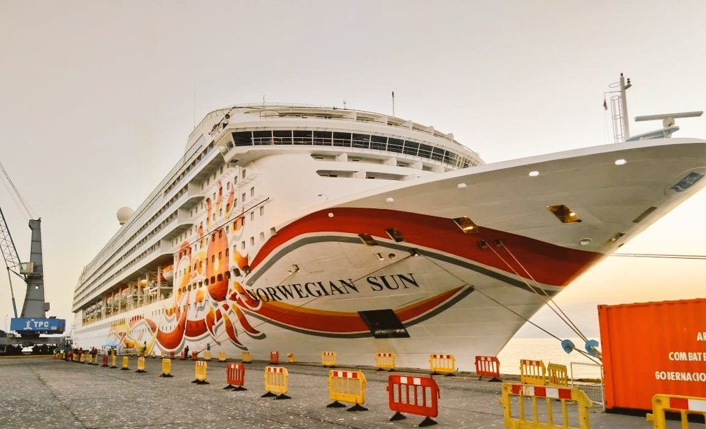 Norwegian Sun modifica itinerario por el Báltico tras problemas de propulsión