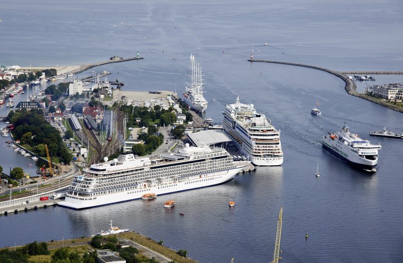 Alemania: Puerto de Rostock recibirá siete inaugurales de año - PortalCruceros