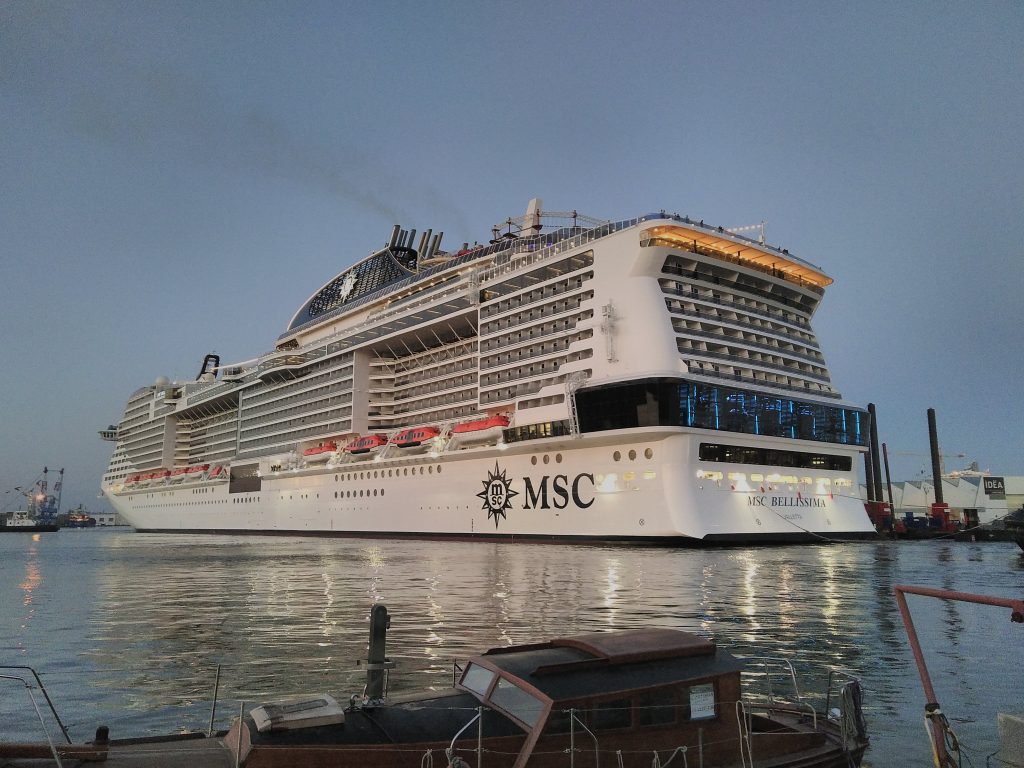 Fletan el MSC Bellissima a Lotte Tour para operar desde Incheon