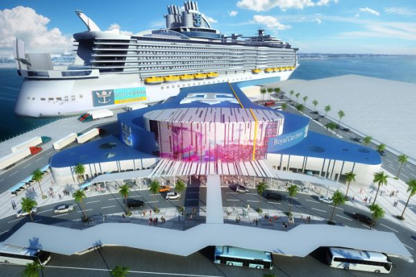 Proyecto de nueva terminal para Royal Caribbean en Galveston sufre retraso