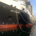 Galería: Nuevo crucero de Holland America Line flota por primera vez