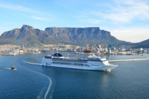 Industria de cruceros se fortalece en Ciudad del Cabo