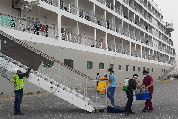 Puerto de Arica confirma arribo de dos cruceros bajo estricto protocolo sanitario