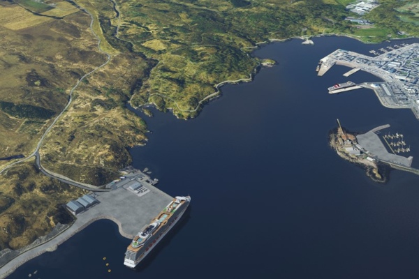 Líneas de cruceros comienzan a reservar en futura Terminal de Stornoway