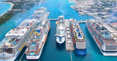 Cinco cruceros llevan 33 mil pasajeros a Nassau y establecen nueva marca