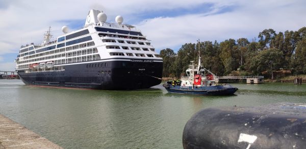 Buque de Azamara inaugurará temporada de cruceros en Sevilla