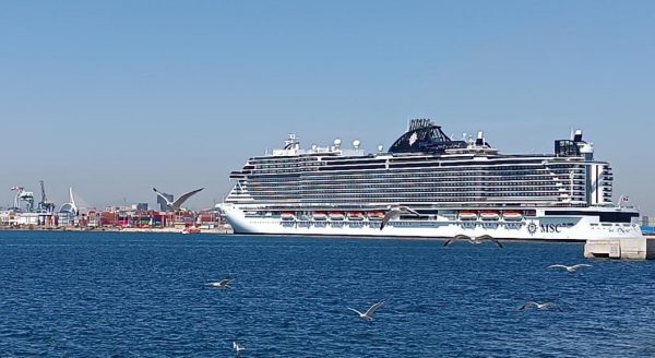 Alcaldesa de Valencia celebra baja en número de cruceristas
