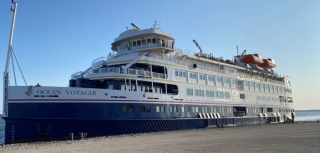 Estados Unidos: Crucero Ocean Voyager arriba por primera vez a Escanaba