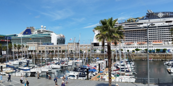 Vigo recibe 12 mil cruceristas en una semana