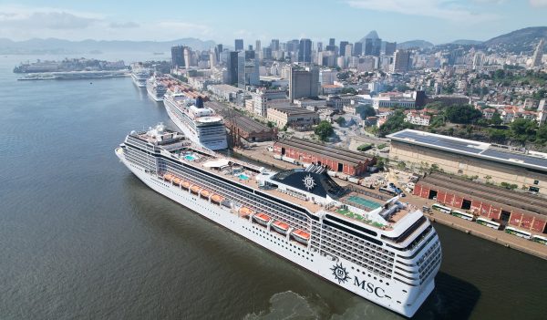 Pier Mauá arranca primera quincena de enero con 33 mil cruceristas