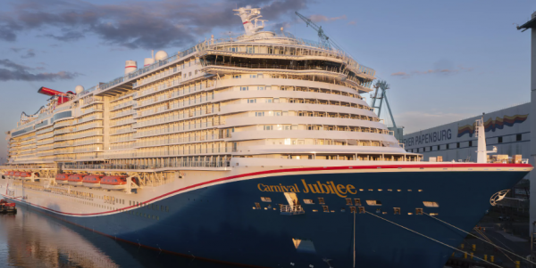 Carnival Jubilee es primer crucero en repostar GNL en Latinoamérica