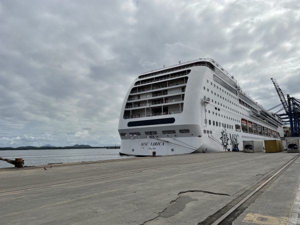 Arribo del MSC Armonia inaugura temporada en Paranaguá