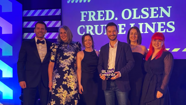 Fred. Olsen Cruise Lines gana premio en UK Dev Awards 2024