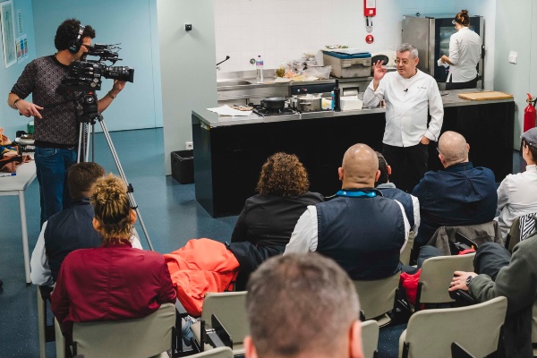 Douroazul recibe chefs en buque Sao Gabriel