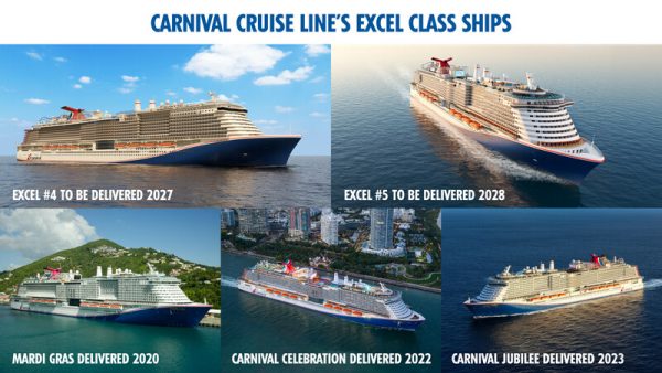 Carnival encarga a Meyer Werft nuevo barco para entrega en 2028