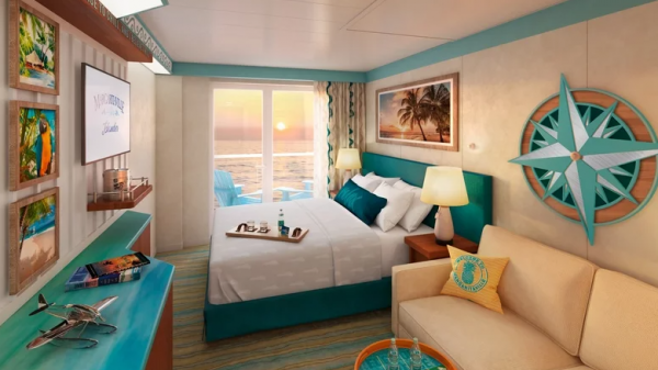 Margaritaville at Sea presenta opciones de camarotes a bordo del Islander