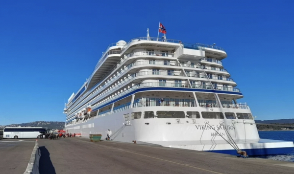 Viking Saturn da inicio a temporada de cruceros en Costa Brava