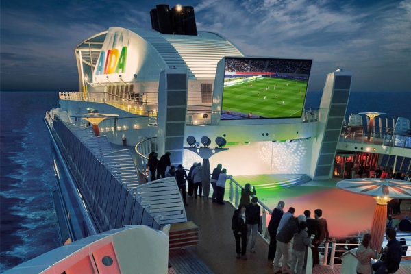 Partidos de la Eurocopa 2024 podrán verse en todos los buques de AIDA Cruises