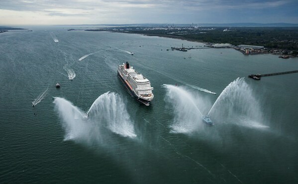 Queen Anne llega a Southampton que será su nuevo homeport