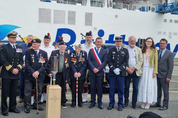 Brittany Ferries realiza viaje especial por 80 años del Día D