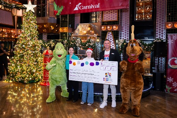 Carnival celebra y hace donativo al Sydney Children's Hospitals Foundation
