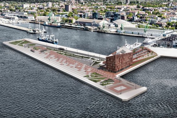 Puerto de Klaipeda destaca avances de terminal de pasajeros