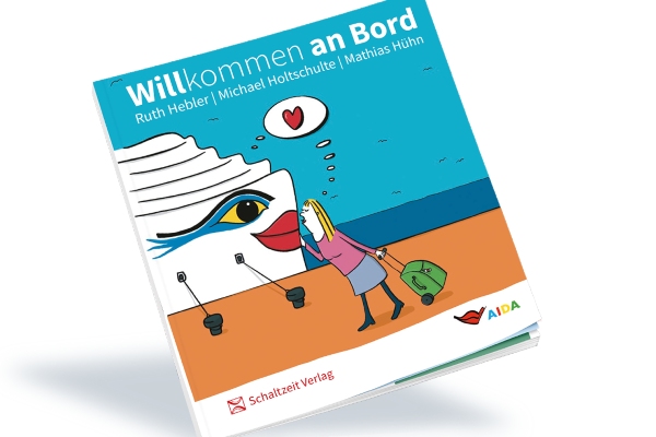 AIDA Cruises lanza primer libro de humor Willkommen an Bord