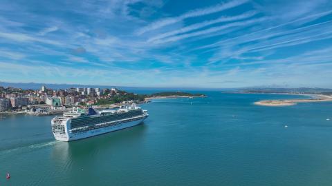 Puerto de Santander termina temporada de cruceros con crecimiento de 41,1%