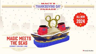 Nueva carroza de Disney Cruise Line zarpará en el 98º desfile del Día de Acción de Gracias de Macy's