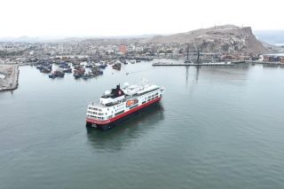 MS Fram es primer crucero de la temporada en recalar a Arica