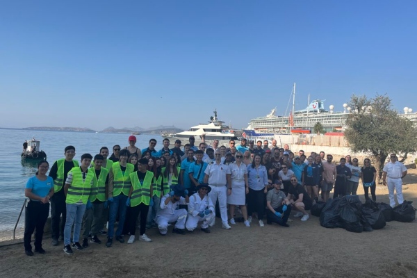 Bodrum Cruise Port realiza acciones sustentables para celebrar fin de temporada