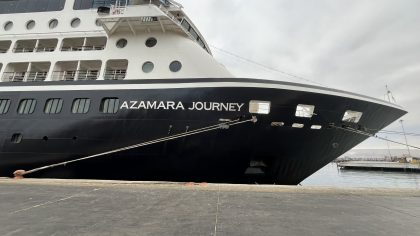 Azamara Journey arriba a Puerto de Coquimbo