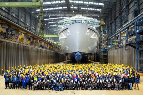 Meyer Werft desacopla nuevo Asuka III