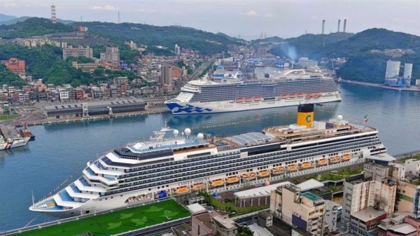 Puerto taiwanés de Keelung marca récord de cruceristas en 2024