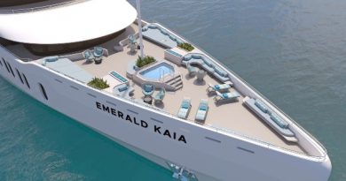 Emerald Cruises dispone futuro súper yate para recorrer el Mediterráneo, Adriático, Egeo y las Seychelles