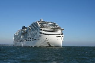 MSC World America espera toques finales en Chantiers de l'Atlantique antes de ser entregado