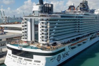 MSC Seascape es primer crucero en atracar en nueva terminal de Miami