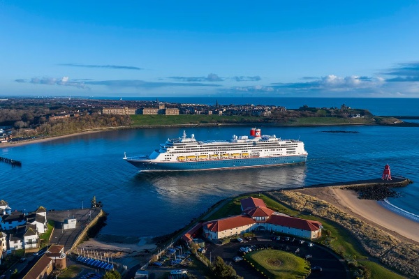 Fred. Olsen Cruise Lines regresa a Newcastle para marcar inicio de salidas de primavera y verano