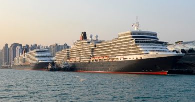 Queen Elizabeth, Queen Anne y Norwegian Sky coinciden en Hong Kong