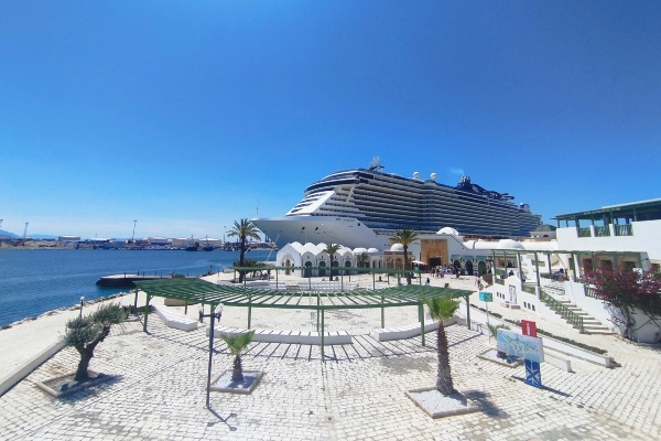 La Goulette Cruise Port recibe a Seven Seas Navigator y MSC Seaside