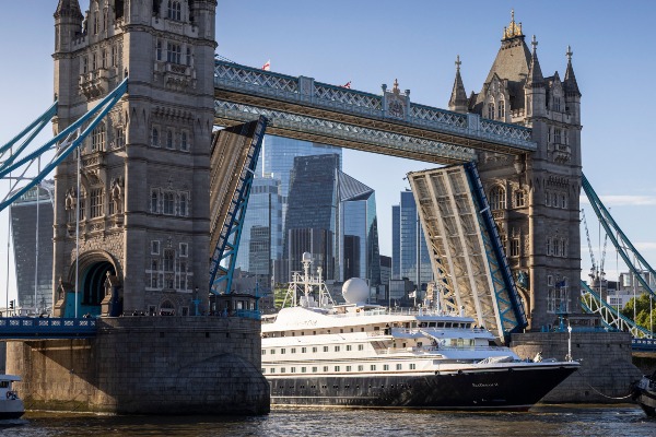 SeaDream II hace primera visita a Londres