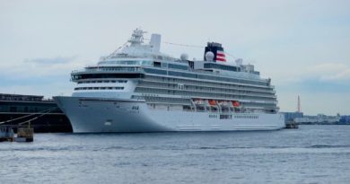 Asuka cancela escala en Tokio de crucero mundial debido a tifón