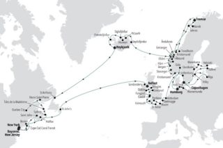 Silver Shadow recibe Grand Voyage de 83 días por el Atlántico Norte y Europa