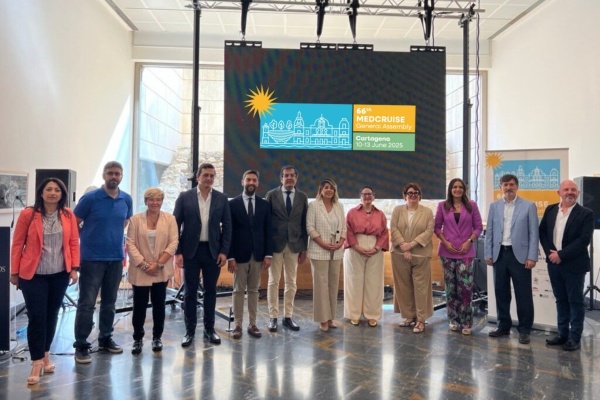 Autoridades de Cartagena destacan avances locales en inauguración de Asamblea de MedCruise