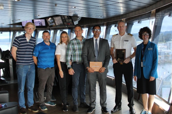 Roald Amundsen inaugura temporada de cruceros en Nanaimo